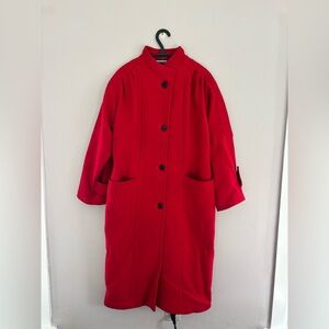 Vintage International Scene Coat Size 9/10